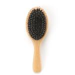 Laser Vent Wide Tooth Boar Bristle Hair Comb Wooden Anti Static Hair Brush For