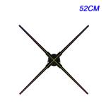 52CM Portable Fan Hologram Display High Impact 3D Fan Display