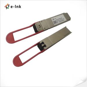 China 50G ER Fiber Optic Module QSFP28 40KM Transceiver SMF Duplex LC Connector factory