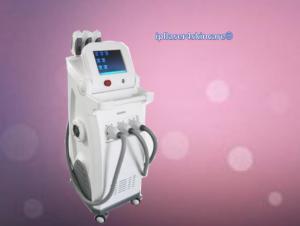China Skin rejuvenation machine SHR+Elight(IPL+RF)+laser(Q switch nd yag ) Multifunctional painless hair removal factory
