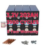 Lifepo4 200ah Lithium Ion Batteries Rechargeable Electric Vehicle 3.2v202ah