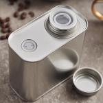 Food Grade Airtight Tin Containers , Metal Tin Container With Lid