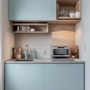 China Hotel Guest Room Kitchenette Kitchen Units For Small Kitchens Kitchenette Unit factory