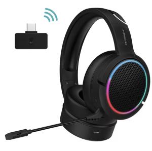 China OEM ODM PlayStation Compatible Wireless Gaming Headset With Omnidirectional Mic factory