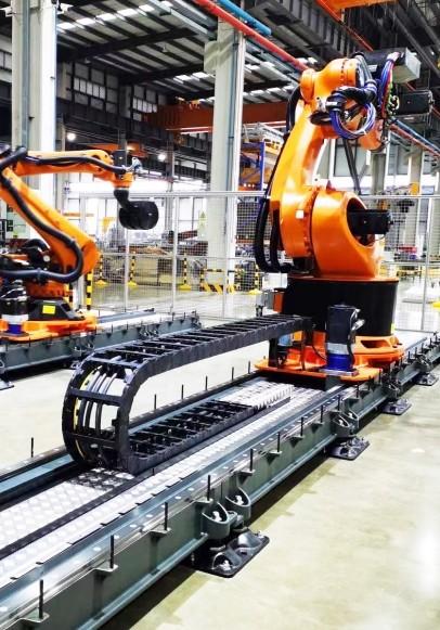 Revolutionize 30m Your Manufacturing Process RLV25 2500KG Robot Linear Track