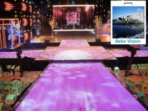 China P4.81 Outdoor Rental Led Backdrop Floor Display Screen High Definition High Brightness for Outdoor Wedding factory