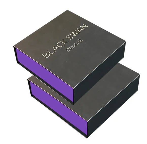 Rigid Cardboard Magnet Belt Gift Box For Belt Tie Packaging Boxes Luxury Magnetic Gift Box