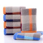 Home Customized Size Embroidery Logo Cotton Towel For Men Women Soft Thickened