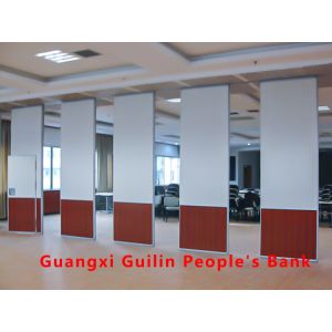 STC Rating 42-56dB Movable Partition Wall with 6061-T6 Profile and Q235 Steel
