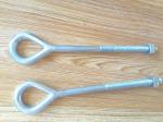 Carbon Steel Distaff Overhead Power Line Accessories Earth Ground Anchor