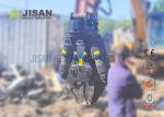 Double Oil Cylinder Excavator Shear Crocodile Hydraulic Steel Shearing Machine