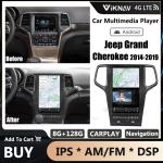 Viknav Car Radio For Jeep Grand Cherokee (2014-2019) 14.4 inch Android 13 Auto