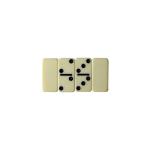 Melamine 28PCS Bulk Plastic Dominoes Game Set For Children