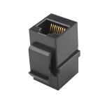 Female 8P8C Keystone RJ45 Connector For Network Cable Extension