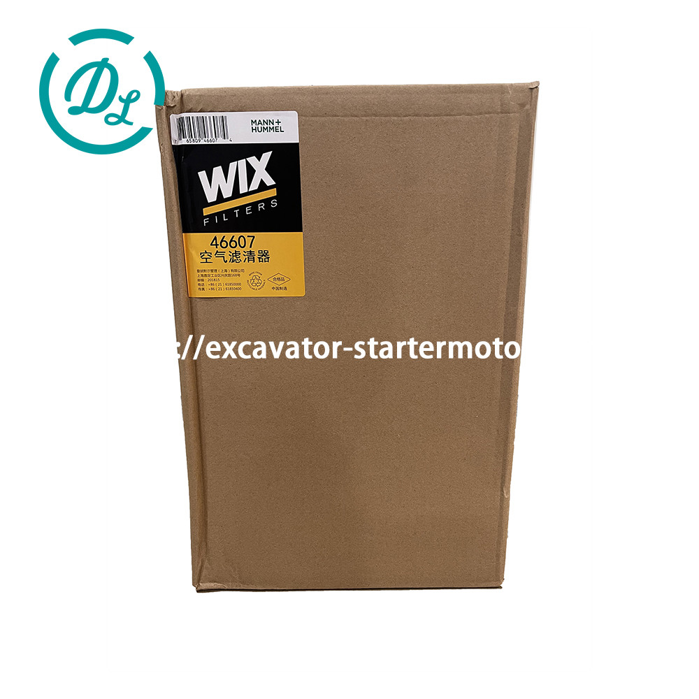Wix Excavator Spare Parts 46607 Heavy Duty Radial Seal Air Filter