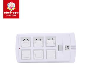 China Power Socket Child Safety Outlet Covers Anti Electric Shock Plugs Protector factory