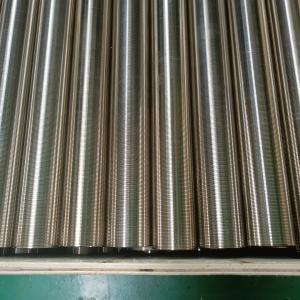 China Ss201 Water Well Slotted Johnson Screen Pipe 10 Inch Plain End factory