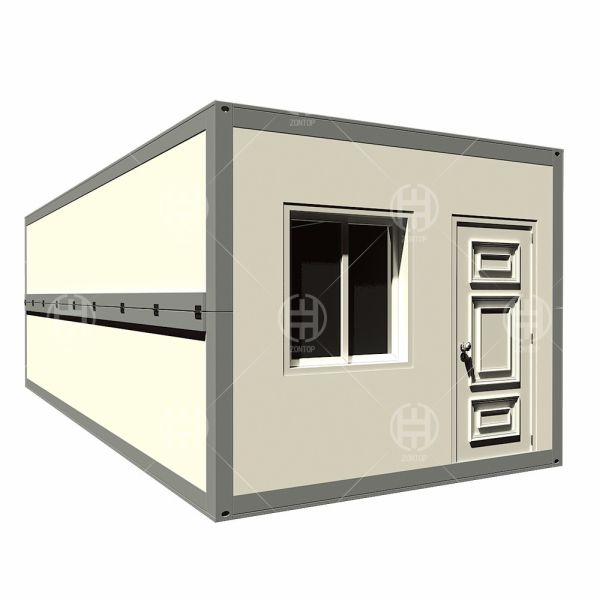 China ZONTOP Steel Frame Made Prefab Luxury Expandable Foldable Container House factory