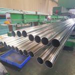 ASTM AISI 201 304 25mm SS Steel Pipes Polished Seamless Stainless Steel Round