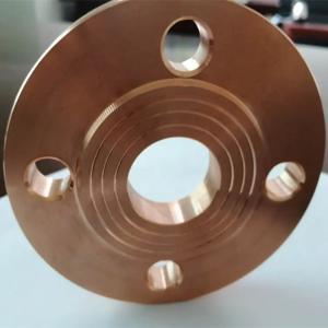 China Weld Neck Copper Nickel Flange with Ring Joint Face Competitive factory