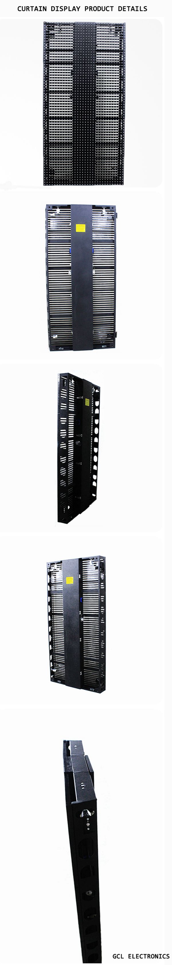 Hot Sales High Brightness xxx Images Video P16 Outdoor Led Curtain hsgd led display