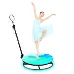 Intelligent Remote Control 360 Degree Photo Booth RGB Light Slow Motion