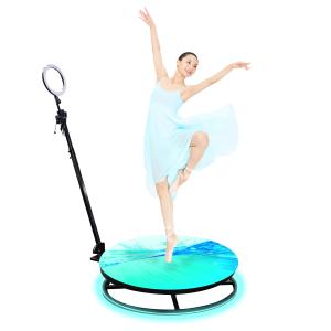 China Fill Light Portable 360 Photo Booth Camera Ipad Selfie Video Free Accessories factory
