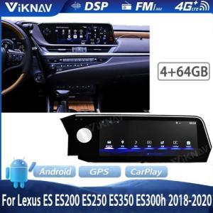 China Viknav Car Radio For Lexus ES ES200 ES250 ES350 ES300h (2018-2020) 12.3 inch Video GPS Navigation Multimedia Player factory
