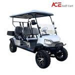 Rack And Pinion Steering Electric Golf Cart With Metal Body And 6x8V Battery