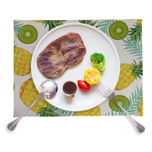 Blank Linen Sublimation Table Mats Double Sided Sublimation Placemats Blanks