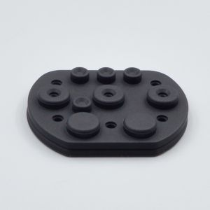Professional Custom Silicone Pads/Nozzle Pads, Custom Silicone Irregular