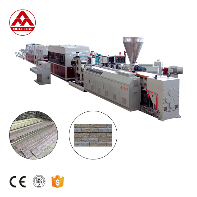 165kW PVC Imitation Marble Sheet Extrusion Line2 for Customized Requirements