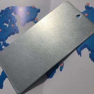 China Metallic Powder Coat Bright Silver Thermosetting Epoxy Polyester Powder Coating factory