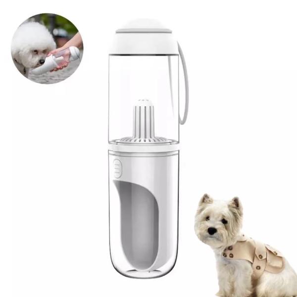Wholesale Durable Fashion 2 In 1 Pet Dog Water Bottle Portable Pet Outdoor Water