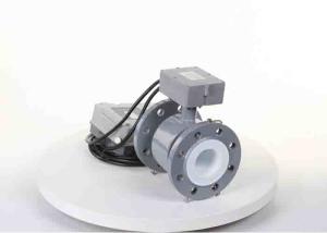 China Stainless Steel Measure Electromagnetic Water Flow Meter For Slurry / Waste Water factory