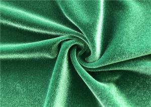 China Stretch Knitting Velvet Crushed Fabric Polyester Spandex factory