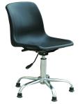 Adjustable Pneumatic Rod Conductive 109 Ohm ESD Lab Chairs