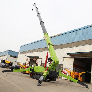China 8 Ton Lifting Crawler Crane ZHONGMEI AC380V Electric Movable Mini Cranes factory