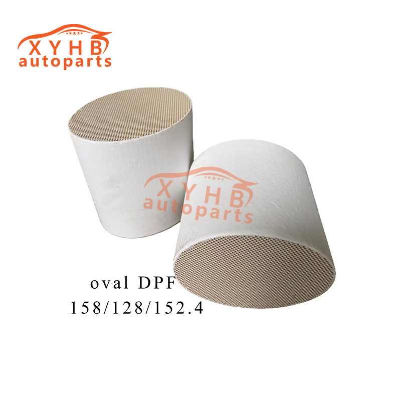 Ceramic Carrier Diesel DPF Three-Way Catalytic Filter Element Euro 1-5 Model: 158*128*152.4