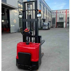 1m 2m 3m 4m 4.5m Electric Stacker Pallet Stacke Small Space Use Fork Lift 2000kg