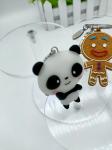 3D Soft Rubber Pvc Keychain , ODM Cartoon Character Keychains