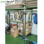 6m pneumatic telescopic mast for mobile light tower/ telescoping mast for