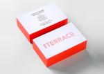 Elegant Edge Colored Business Name Cards Art Paper For Business And Office