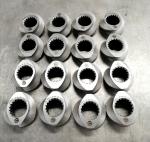 Involute Inner Spline Twin Screw Extruder Machine Components For Pellets