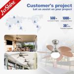 Comfortable Wind 6 Speed Choice Ceiling Fan with 6 MDF Blades and Simple Remote