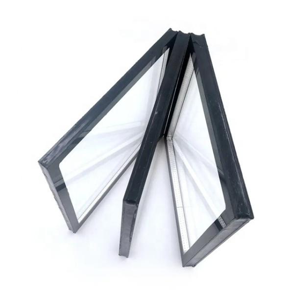 Energy Saving Hollow Structure Triple Glazing Toughened Shaped Glass for Curtain