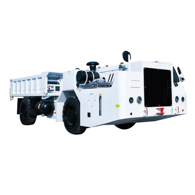 Ultra Low Type Trackless Rubber Tire Underground Mining Vehicle Hydraulic