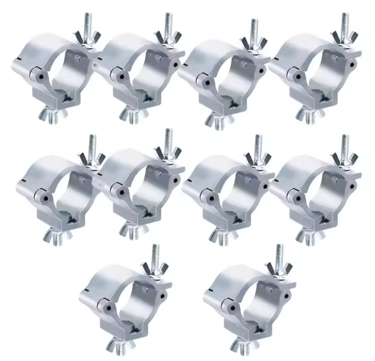 Shape Customized Stage Light Clamp Quick Connection Aluminum DJ Light Clamp Hooks