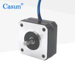 China hybrid Short Body Nema 17 Bipolar Stepper Motor 20mm body 0.8A 100mN.m DIY