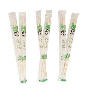 Eco-Friendly Low- Chopsticks Round Bamboo Chopsticks Sushi Chopsticks Packaging